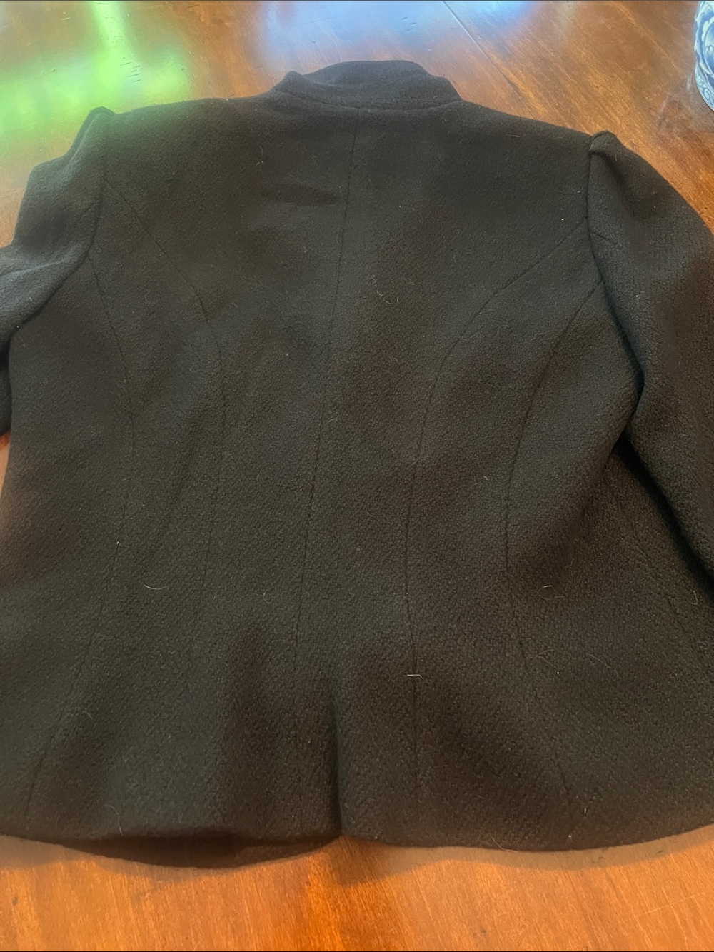 Vintage Ralph Lauren Black Mandarin Collar frog closure Jacket - Picture 7 of 7